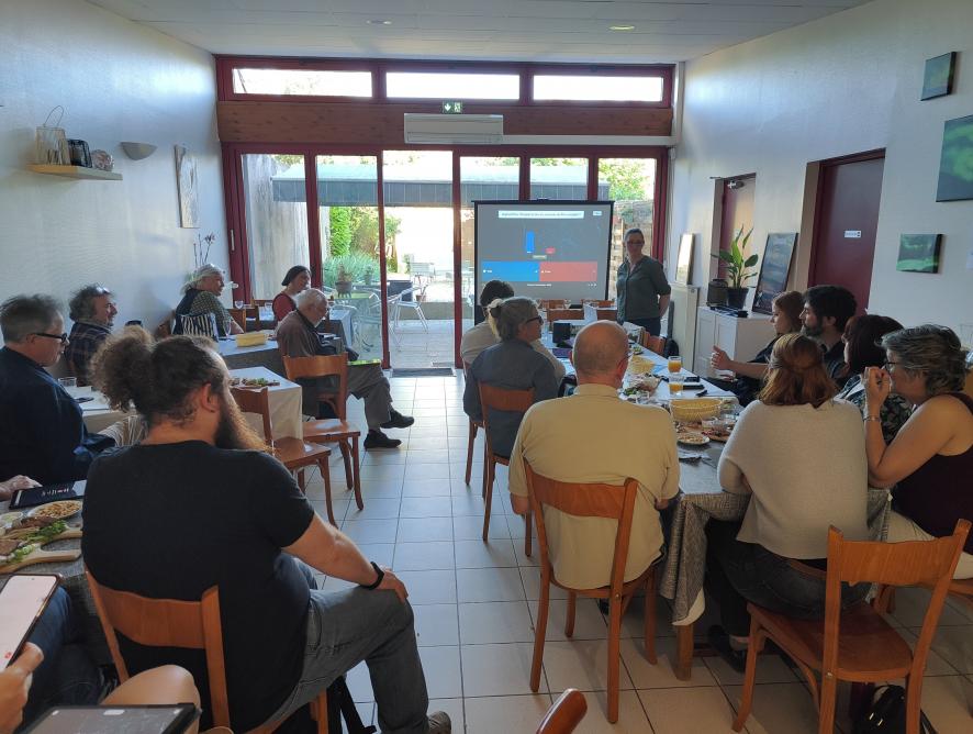 La Brenne Box a organisé le 14 mai un apéro débat sur l'IA